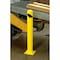 Global Industrial 42 Inch High Round Bollard, Yellow 337328R - alternate 1
